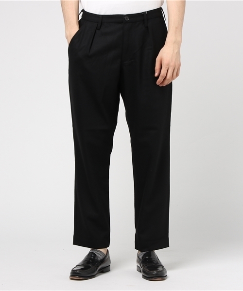 SHIPS BLUESTORE（シップスブルーストア）の「SHIPS BLUESTORE: セットアップ対応 ウールタックパンツ（その他パンツ・メンズ・ブラック/グレー/ネイビー・SMALL/MEDIUM/LARGE/X-LARGE）」の12枚目の写真