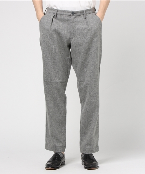 SHIPS BLUESTORE（シップスブルーストア）の「SHIPS BLUESTORE: セットアップ対応 ウールタックパンツ（その他パンツ・メンズ・ブラック/グレー/ネイビー・SMALL/MEDIUM/LARGE/X-LARGE）」の11枚目の写真