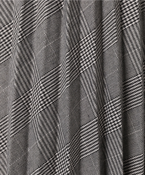 AMERICAN HOLIC(アメリカンホリック)の「チェックプリーツロングスカート(スカート・レディース・ブラック/グレー/グリーン系その他/ネイビー/グリーン/ダークネイビー/レッド/イエロー/チャコールグレー/ライトグレー/ダークグレー・FREE)」の13枚目の写真