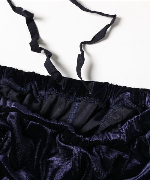 niko and...（ニコアンド）の「ベロアロングスカート（スカート・レディース・ネイビー/マスタード/スモーク・3/4）」の8枚目の写真