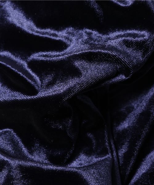 niko and...（ニコアンド）の「ベロアロングスカート（スカート・レディース・ネイビー/マスタード/スモーク・3/4）」の7枚目の写真