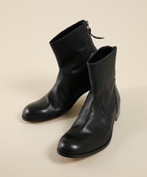 BACK ZIP BOOTS / PU7885-1101-11C
