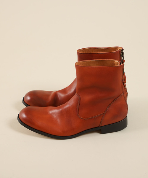 PADRONE(パドローネ)の「BACK ZIP BOOTS / PU7885-1101-11C(ブーツ・メンズ・キャメル/ダークブラウン/ベージュ/ブラック・40/41/42/43)」の13枚目の写真