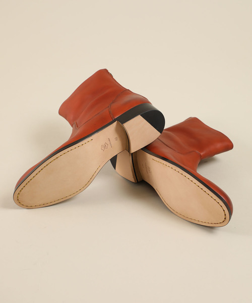 PADRONE(パドローネ)の「BACK ZIP BOOTS / PU7885-1101-11C(ブーツ・メンズ・キャメル/ダークブラウン/ベージュ/ブラック・40/41/42/43)」の12枚目の写真