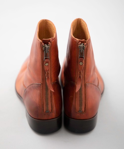 PADRONE(パドローネ)の「BACK ZIP BOOTS / PU7885-1101-11C(ブーツ・メンズ・キャメル/ダークブラウン/ベージュ/ブラック・40/41/42/43)」の17枚目の写真