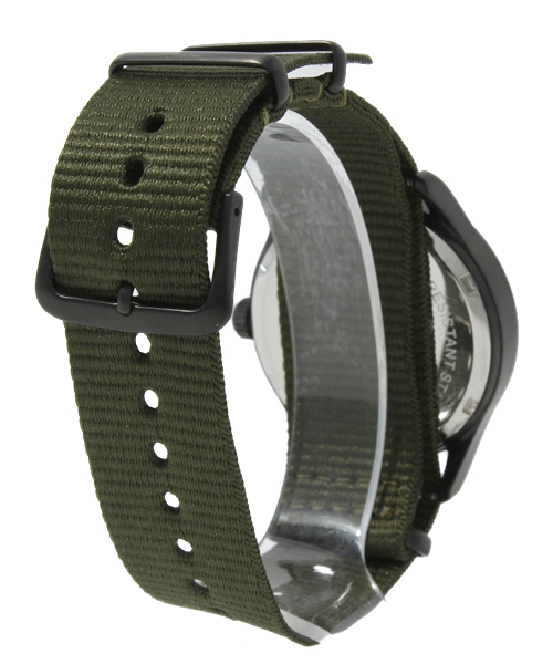 And A（アンドエー）の「ミッキーウォッチ（アナログ腕時計・メンズ・ブラック/カーキ・FREE）」の4枚目の写真