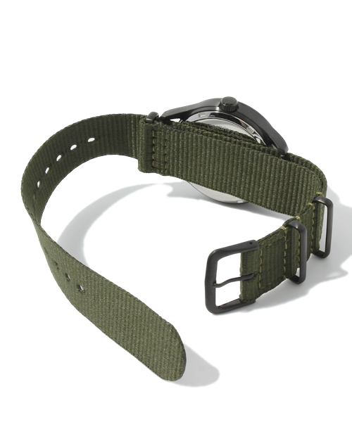 And A（アンドエー）の「ミッキーウォッチ（アナログ腕時計・メンズ・ブラック/カーキ・FREE）」の6枚目の写真