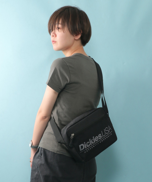 Dickies(ディッキーズ)の「ディッキーズ ミニショルダーバッグ(ショルダーバッグ・レディース・ブラック/ベージュ・ONE SIZE)」の15枚目の写真