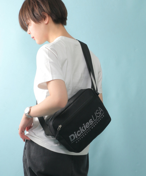 Dickies(ディッキーズ)の「ディッキーズ ミニショルダーバッグ(ショルダーバッグ・レディース・ブラック/ベージュ・ONE SIZE)」の12枚目の写真