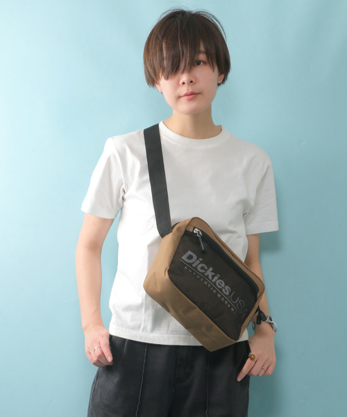 Dickies(ディッキーズ)の「ディッキーズ ミニショルダーバッグ(ショルダーバッグ・レディース・ブラック/ベージュ・ONE SIZE)」の18枚目の写真