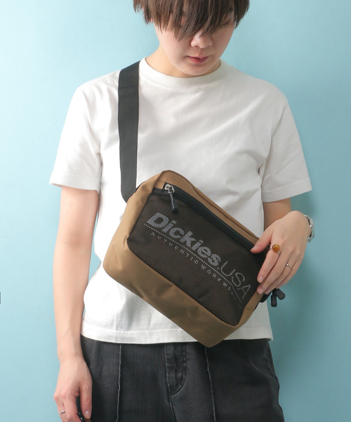 Dickies(ディッキーズ)の「ディッキーズ ミニショルダーバッグ(ショルダーバッグ・レディース・ブラック/ベージュ・ONE SIZE)」の17枚目の写真