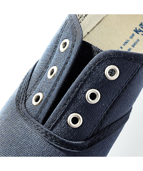 devirock（デビロック）の「キャンバスインナーバンドスニーカー（スニーカー・キッズ・ホワイト/ブラック/ネイビー・15.0cm/16.0cm/17.0cm/18.0cm/19.0cm/20.0cm/21.0cm/22.0cm）」の4枚目の写真