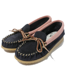 BEAMS BOY | AMIMOC / 2トーンモカシン ネイビー 13SS(モカシン/デッキシューズ)