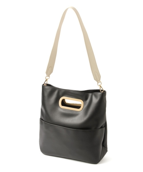 Andemiu（アンデミュウ）の「３ＷＡＹカナグクリテトートショルダーバッグ788205（ショルダーバッグ・レディース・オフホワイト/グレー/ブラック・FREE）」の2枚目の写真