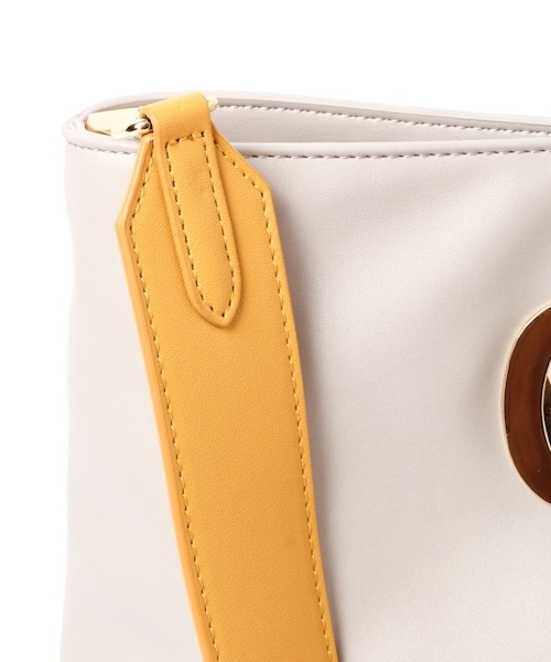 Andemiu（アンデミュウ）の「３ＷＡＹカナグクリテトートショルダーバッグ788205（ショルダーバッグ・レディース・オフホワイト/グレー/ブラック・FREE）」の8枚目の写真