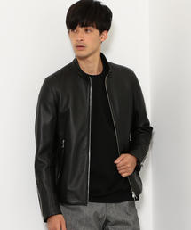 green label relaxing | ST UKシープスキン シングルライダース ジャケット /レザー(ライダースジャケット)