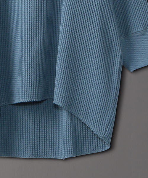 6（ロク）の「＜6(ROKU)＞THERMAL CREW NECK 6SLEEVE 3/サーマル（Tシャツ/カットソー・レディース・ホワイト/ライラック/ブラック/オレンジ系その他/ライトブルー・FREE）」の11枚目の写真