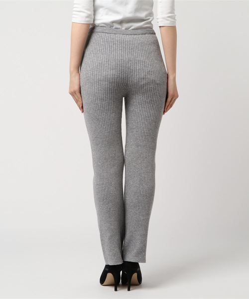 LOWRYS FARM（ローリーズファーム）の「ニットパンツ　813163（その他パンツ・レディース・ブラック/ベージュ/グレー・FREE）」の5枚目の写真