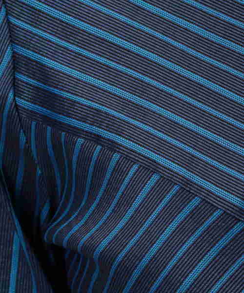 NARACAMICIE（ナラカミーチェ）の「ダークストライプ切り替えシャツ（シャツ/ブラウス・レディース・ネイビー/ピンク・LARGE/MEDIUM/SMALL）」の14枚目の写真