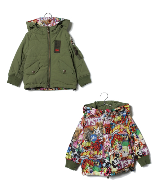 HYSTERIC MINI（ヒステリックミニ）の「BABY Hysteric noizy collage