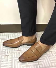 スクエアトゥローファー