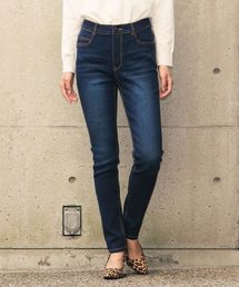 バックウエストゴム☆ゆるぴたストレッチスキニーデニムパンツ＊レディース/ボトムス[M2297]神戸レタス