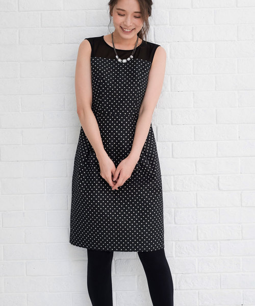 セール スタージャガードコンビワンピース ワンピース Anayi アナイ のファッション通販 Zozotown