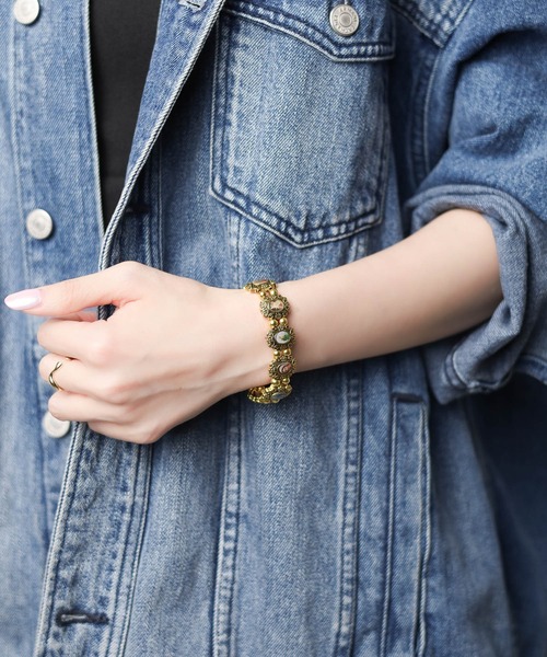 ARCHIVER（アーカイバ）の「【Al】フォトメタルブレスレット（ブレスレット・レディース・ゴールド/シルバー/その他/その他1/その他2・FREE）」の5枚目の写真