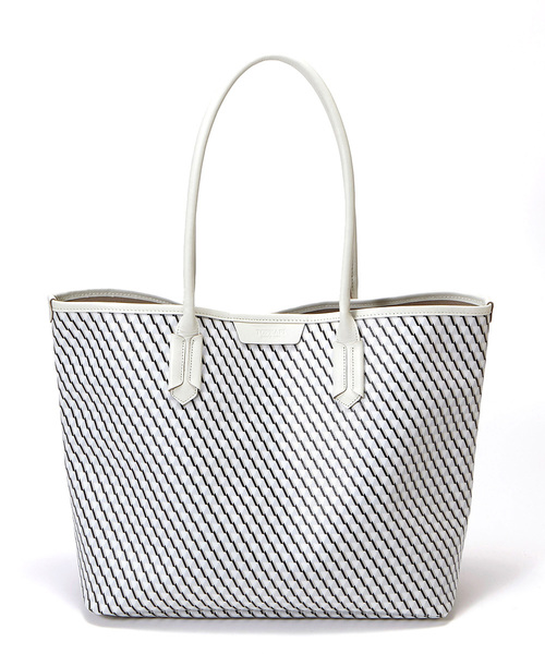 TOPKAPI（トプカピ）の「PVC・A4トートバッグFRESCO[フレスコ]（トートバッグ・レディース・ライトグレー/ブルー/グレイッシュベージュ/レモンイエロー・FREE）」の5枚目の写真