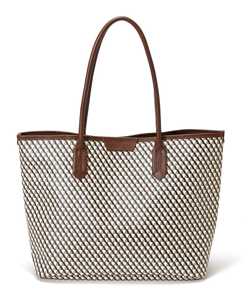 TOPKAPI（トプカピ）の「PVC・A4トートバッグFRESCO[フレスコ]（トートバッグ・レディース・ライトグレー/ブルー/グレイッシュベージュ/レモンイエロー・FREE）」の14枚目の写真