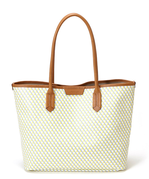 TOPKAPI（トプカピ）の「PVC・A4トートバッグFRESCO[フレスコ]（トートバッグ・レディース・ライトグレー/ブルー/グレイッシュベージュ/レモンイエロー・FREE）」の7枚目の写真