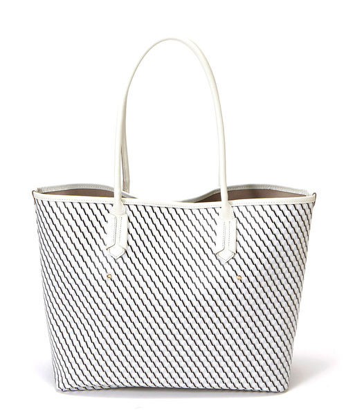 TOPKAPI（トプカピ）の「PVC・A4トートバッグFRESCO[フレスコ]（トートバッグ・レディース・ライトグレー/ブルー/グレイッシュベージュ/レモンイエロー・FREE）」の10枚目の写真