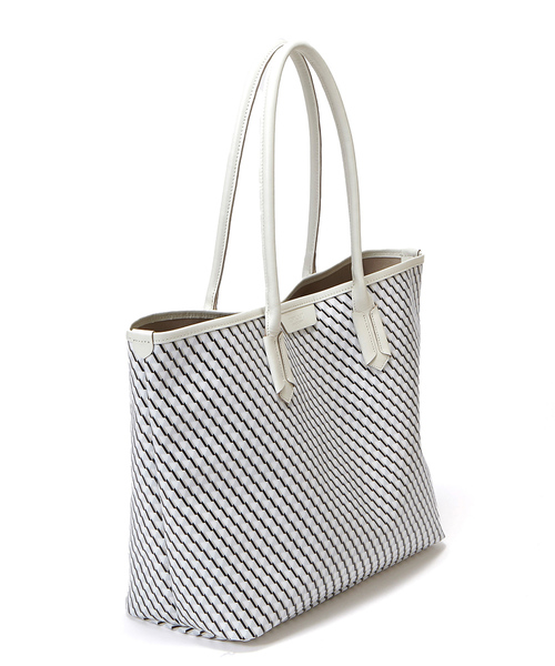 TOPKAPI（トプカピ）の「PVC・A4トートバッグFRESCO[フレスコ]（トートバッグ・レディース・ライトグレー/ブルー/グレイッシュベージュ/レモンイエロー・FREE）」の13枚目の写真