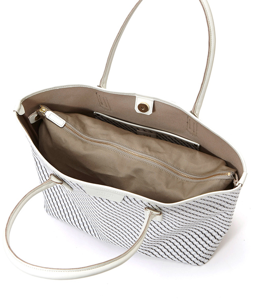 TOPKAPI（トプカピ）の「PVC・A4トートバッグFRESCO[フレスコ]（トートバッグ・レディース・ライトグレー/ブルー/グレイッシュベージュ/レモンイエロー・FREE）」の15枚目の写真