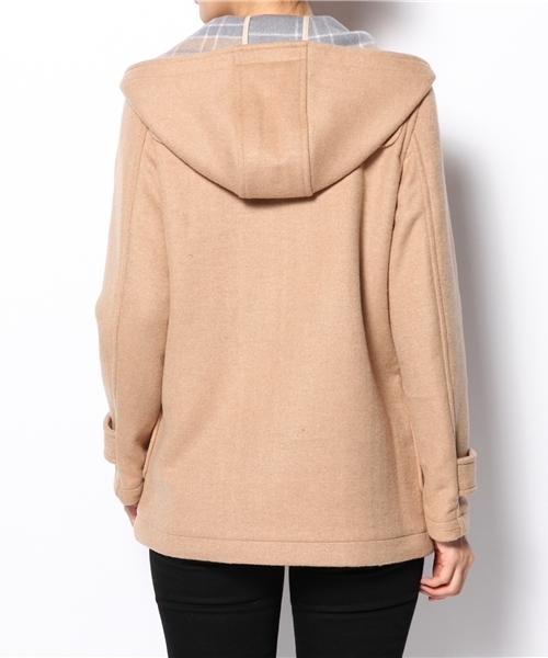 SENSE OF PLACE by URBAN RESEARCH（センスオブプレイスバイアーバンリサーチ）の「STダッフルコート（ダッフルコート・レディース・グレー/ベージュ/グレー系その他/ベージュ系その他・36/38）」の6枚目の写真