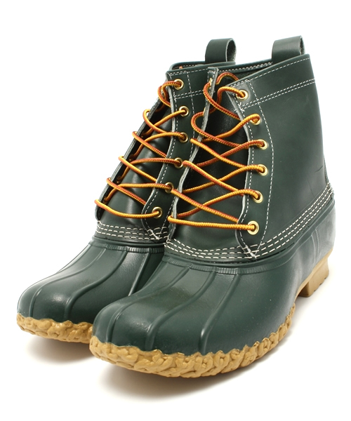 BEAMS PLUS（ビームスプラス）の「L.L.Bean×BEAMS PLUS / 別注 メイン ハンティング シュー（ブーツ・メンズ・レッド/グリーン系その他/ネイビー・8-D/9-D/10-D/7-D/11-D）」の2枚目の写真