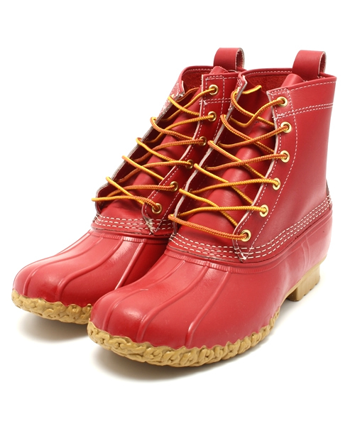 BEAMS PLUS（ビームスプラス）の「L.L.Bean×BEAMS PLUS / 別注 メイン ハンティング シュー（ブーツ・メンズ・レッド/グリーン系その他/ネイビー・8-D/9-D/10-D/7-D/11-D）」の3枚目の写真