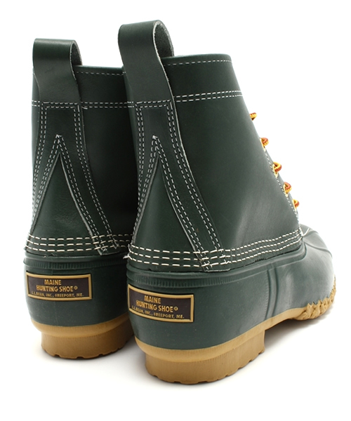 BEAMS PLUS（ビームスプラス）の「L.L.Bean×BEAMS PLUS / 別注 メイン ハンティング シュー（ブーツ・メンズ・レッド/グリーン系その他/ネイビー・8-D/9-D/10-D/7-D/11-D）」の7枚目の写真