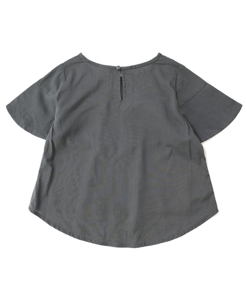 devirock（デビロック）の「胸フレアブラウス（シャツ/ブラウス・キッズ・ブラック系その他/テラコッタ/ブラック系その他2/チャコール・100cm/110cm/140cm/150cm/120cm/160cm/130cm）」の18枚目の写真