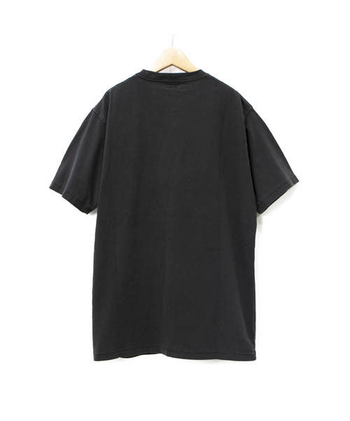 AOZORA(アオゾラ)の「AOZORA/アオゾラ 天竺 編み込ポケット TEE(Tシャツ/カットソー・メンズ・ブラック・LARGE/MEDIUM)」の3枚目の写真