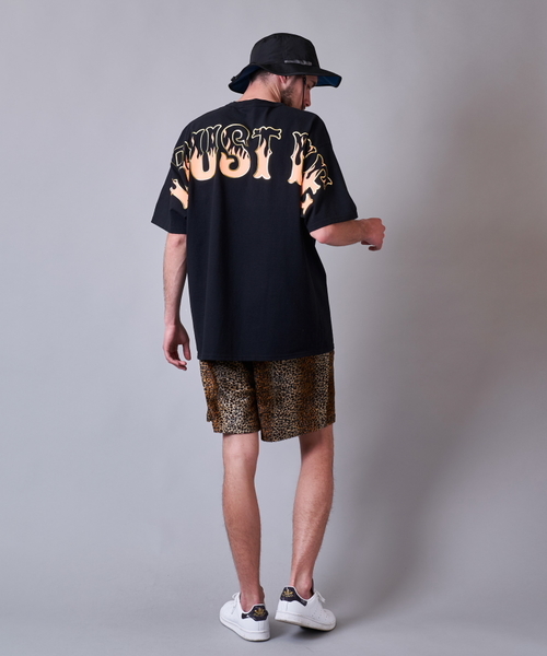 JACKROSE(ジャックローズ)の「JE-CH・ファイヤーショルダープリントTシャツ(Tシャツ/カットソー・メンズ・ホワイト/ブラック/ネイビー・M/L/XL)」の13枚目の写真