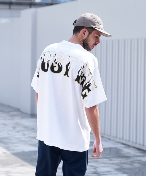 JACKROSE(ジャックローズ)の「JE-CH・ファイヤーショルダープリントTシャツ(Tシャツ/カットソー・メンズ・ホワイト/ブラック/ネイビー・M/L/XL)」の19枚目の写真