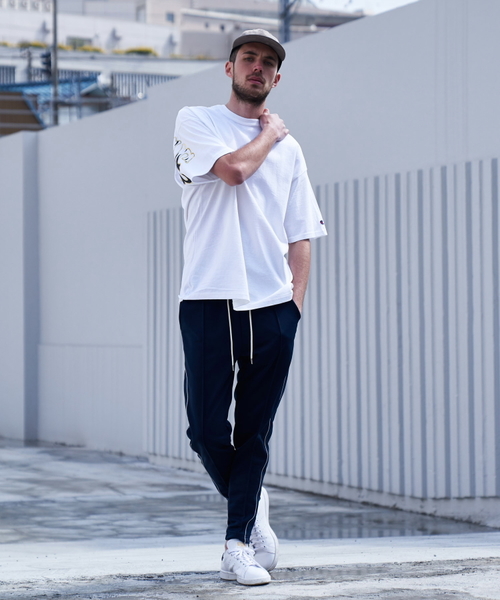 JACKROSE(ジャックローズ)の「JE-CH・ファイヤーショルダープリントTシャツ(Tシャツ/カットソー・メンズ・ホワイト/ブラック/ネイビー・M/L/XL)」の18枚目の写真