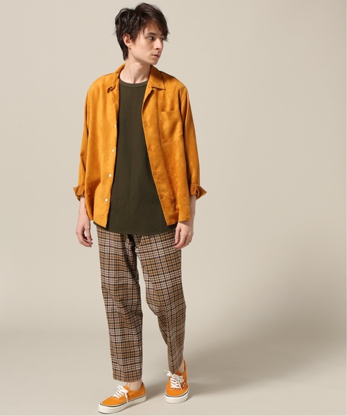 417 EDIFICE(フォーワンセブンエディフィス)の「コウキンワッフルスソラウンド ショートスリーブTEE(Tシャツ/カットソー・メンズ・カーキ/ホワイト/チャコールグレー/ブラック/ベージュ・LARGE/MEDIUM/SMALL)」の11枚目の写真