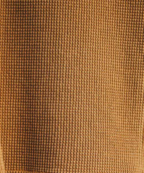 THE TWENTYSEVEN（ザ トゥエンティーセブン）の「The TWENTYSEVEN:CTN/NY MILITARY WAFFLE L/S コットンナイロンミリタリーワッフルロングスリーブ（Tシャツ/カットソー・メンズ・ホワイト/ブラック/キャメル・44/46/48）」の15枚目の写真