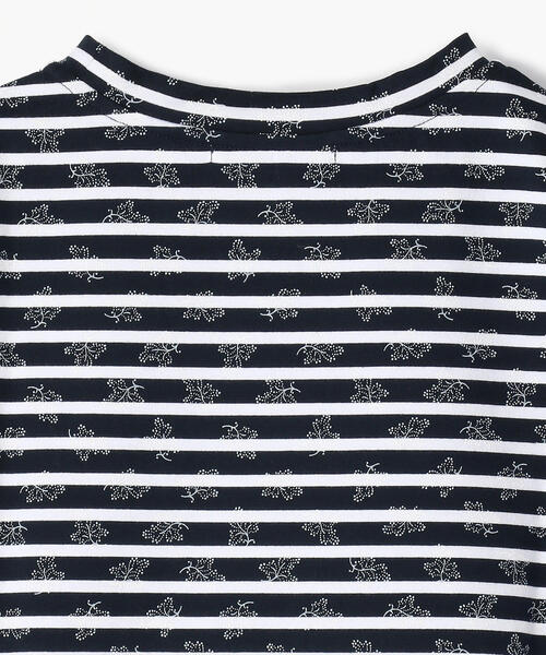 TOMORROWLAND （トゥモローランド）の「SOULEIADO コットンボーダーTシャツ（Tシャツ/カットソー・キッズ・ホワイト系その他/ブルー系その他4・105/115/125）」の6枚目の写真