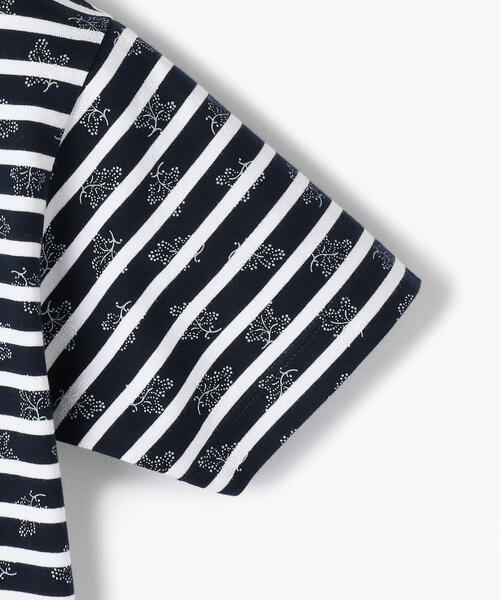 TOMORROWLAND （トゥモローランド）の「SOULEIADO コットンボーダーTシャツ（Tシャツ/カットソー・キッズ・ホワイト系その他/ブルー系その他4・105/115/125）」の7枚目の写真