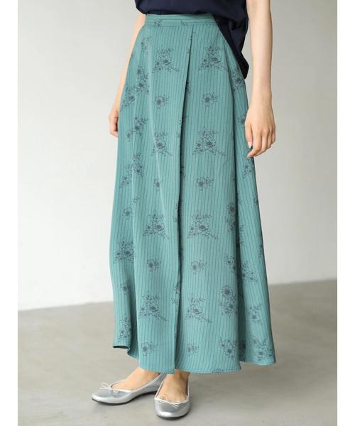 AMERICAN HOLIC（アメリカンホリック）の「ラップ風ロングスカート ＊（スカート・レディース・アイボリー/ブラック/ベージュ/グリーン/ドット/その他9・L/M）」の21枚目の写真