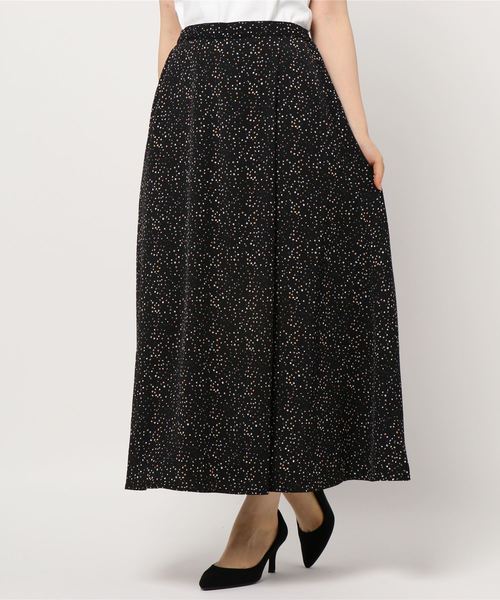 AMERICAN HOLIC（アメリカンホリック）の「ラップ風ロングスカート ＊（スカート・レディース・アイボリー/ブラック/ベージュ/グリーン/ドット/その他9・L/M）」の20枚目の写真