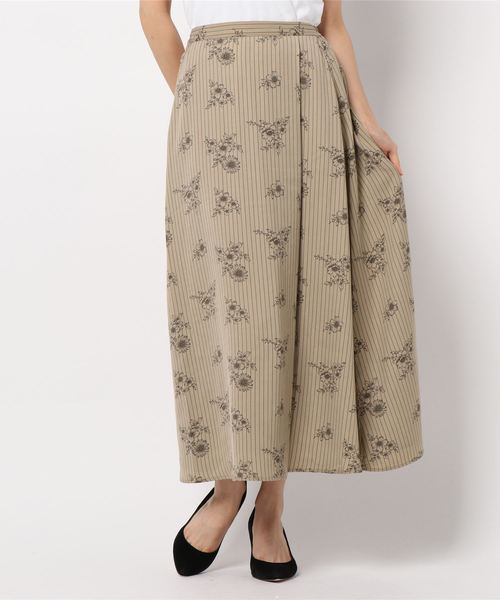 AMERICAN HOLIC（アメリカンホリック）の「ラップ風ロングスカート ＊（スカート・レディース・アイボリー/ブラック/ベージュ/グリーン/ドット/その他9・L/M）」の19枚目の写真